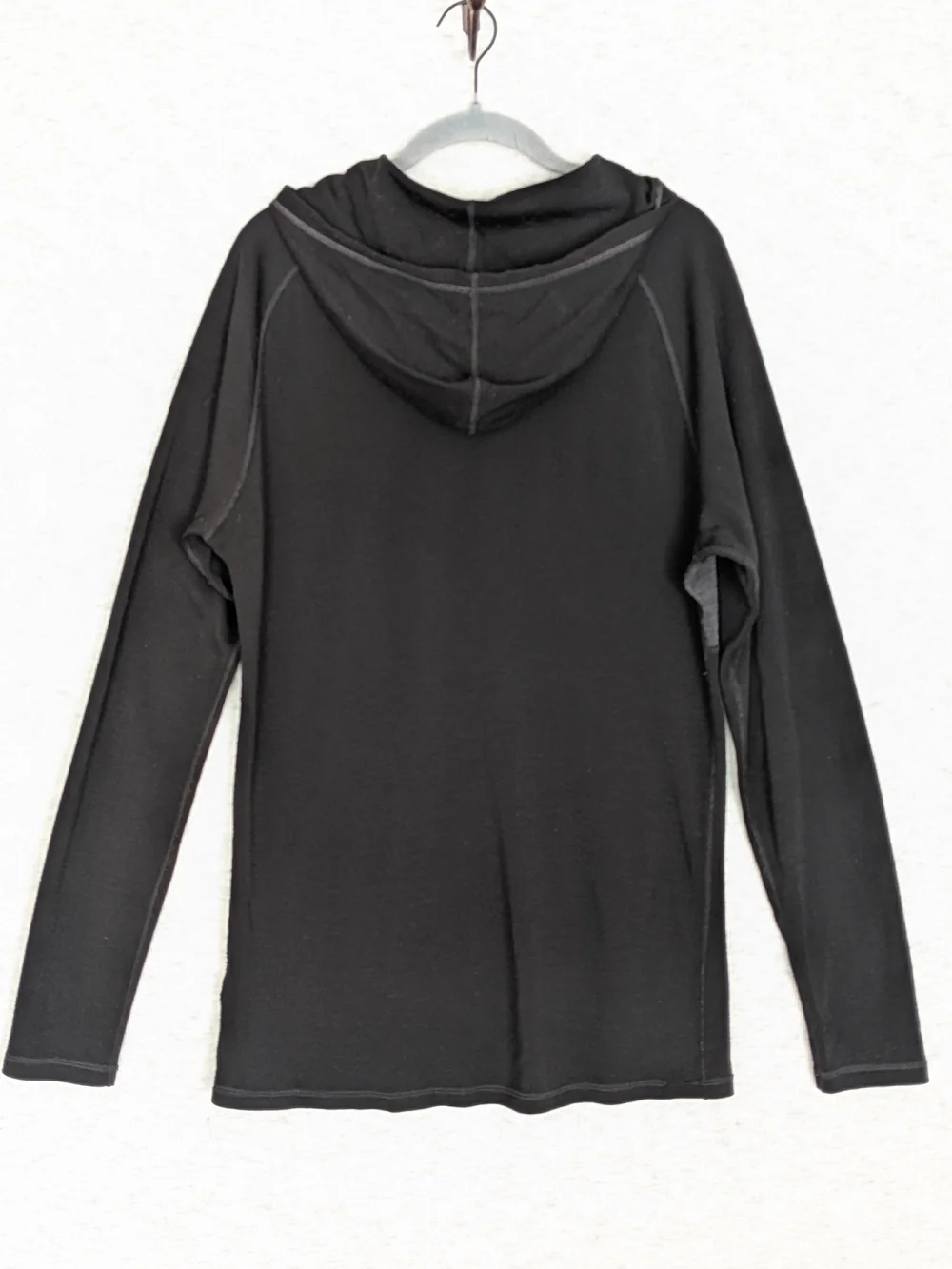 Smartwool Midweight 250 Color Block Pullover Baselayer Top Hoodie Sz L Merino